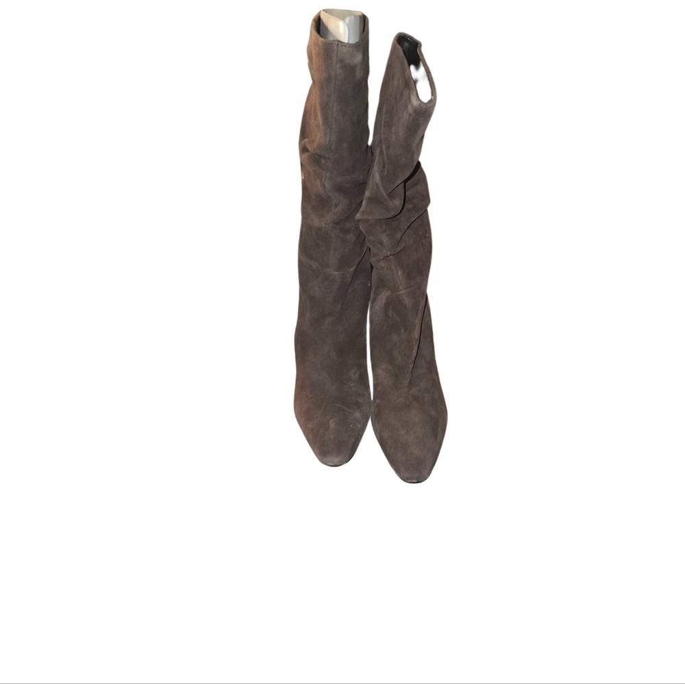 Guess Brown Heeled Boots Suede